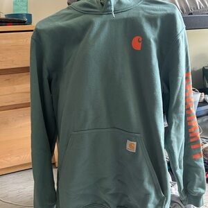 Carhartt Men's Green Hoodie